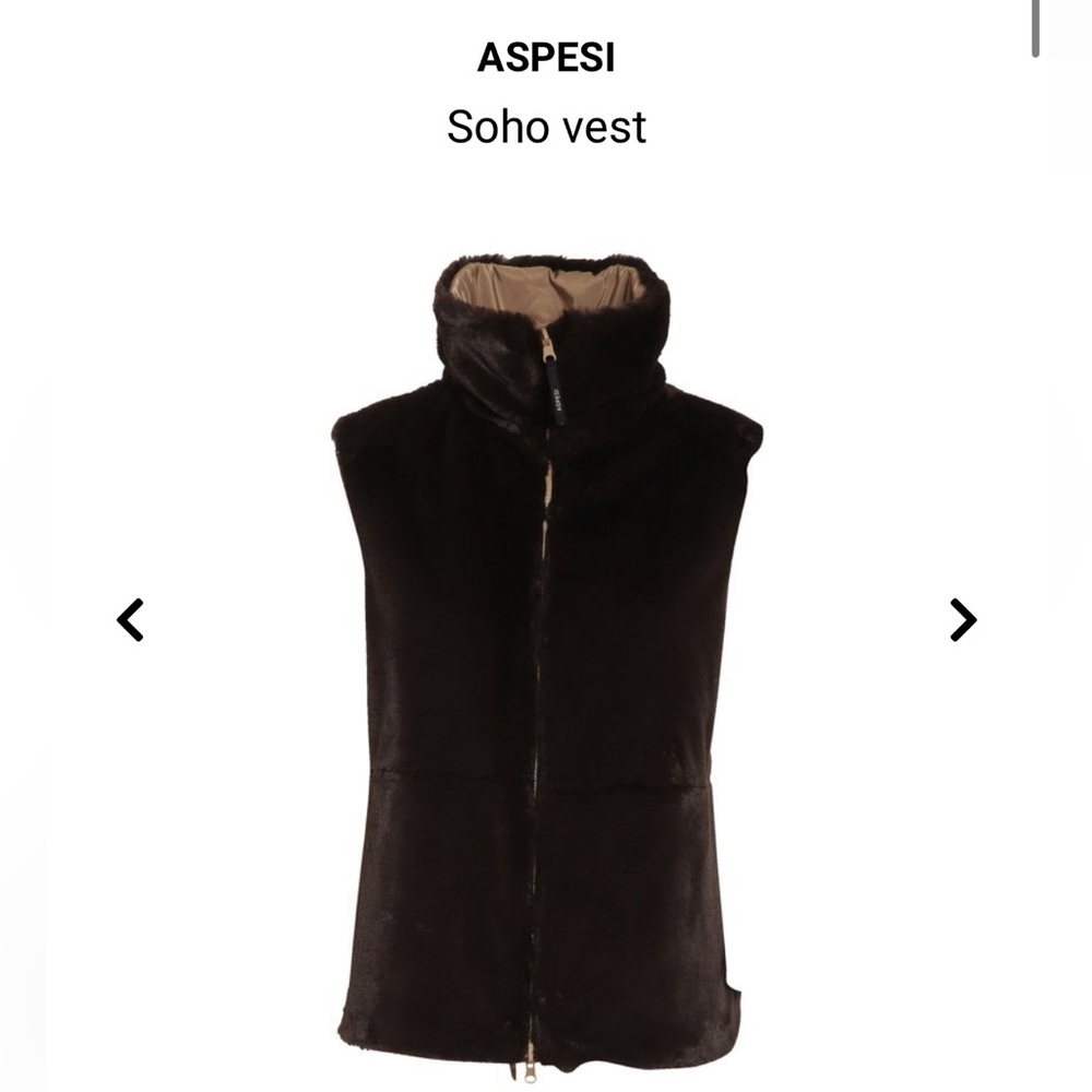 Aspesi vest reversible